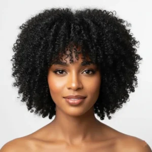  Cheveux Humains Noirs Naturels Pour Femmes (10 pouces ,12 pouces ,14 pouces )