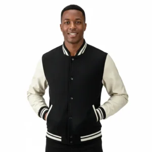 Produits 101 Veste de base-ball à Manches longues pour Hommes