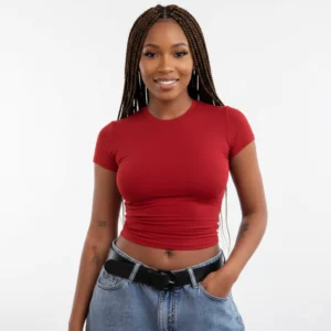 Produits 69 T-shirt pour femmes avec col rond