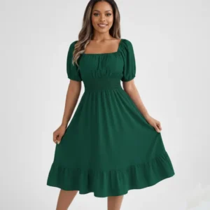 Robe Elégante Taille Haute pour Femme