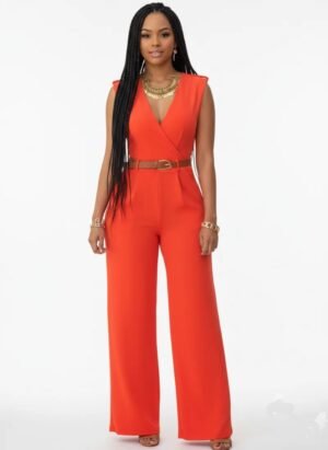 Produits 61 Combinaison Pantalon Coupe Croisée pour Femmes