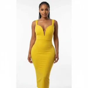 Nouvelle Robe Moulante Dos nu Pour Femme