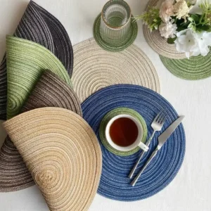 Produits 23 Napperons de Table en Tissu