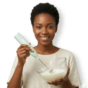 Mini-Mélangeur à Lait Portable